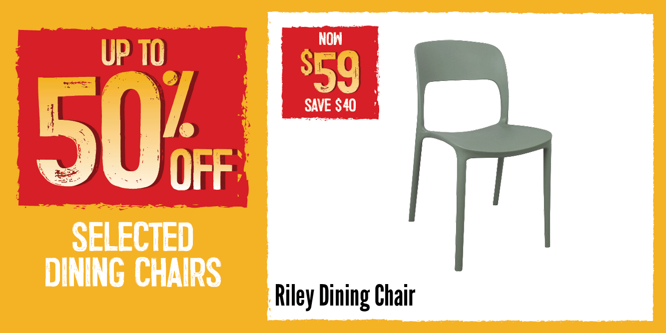 Up To 50% Off Selected Dining Chairs | Shop Now